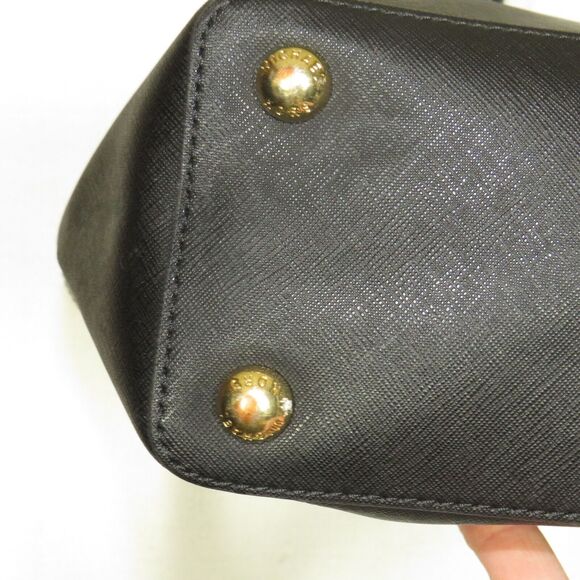 Michael Kors Black Saffiano Leather Large Tote Bag Purse - Picture 13 of 13